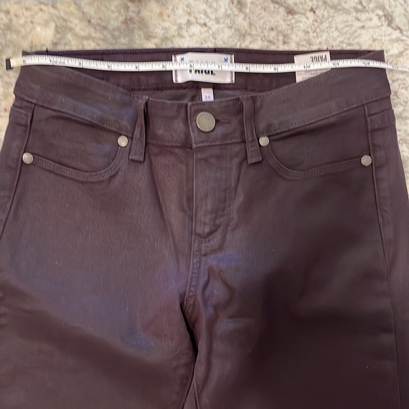 Paige Verdugo Luxe-Coated Ultra-Skinny Ankle Jeans - Picture 9 of 10